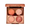 REVOLUTION PRO GODDESS GLOW ПАЛЕТКА ТІНЕЙ ДЛЯ ПОВІК GOLDEN HOUR 3,2Г