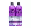 TIGI BED HEAD DUMB BLONDE ШАМПУНЬ + КОНДИЦИОНЕР