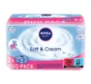 NIVEA BABY DUO PACK СЕРВЕТКИ SOFT&CREAM 2X63