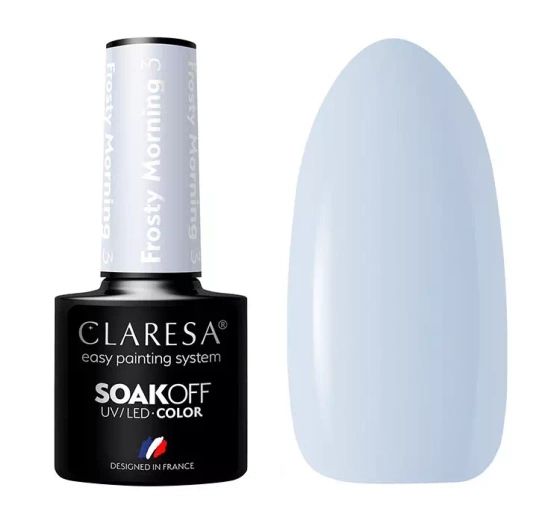 CLARESA SOAK OFF ГЕЛЬ-ЛАК FROSTY MORNING 3 5Г