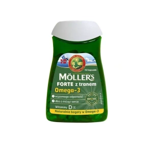 MOLLER’S FORTE С РЫБЬИМ ЖИРОМ ПИЩЕВАЯ ДОБАВКА 112 КАПСУЛ