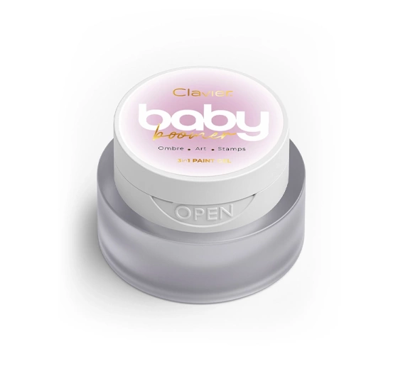 Clavier Nailsology Baby Boomer French & Nude багатофункціональний гель 3 в 1 для декорування нігтів F03 Sweetie 3 г