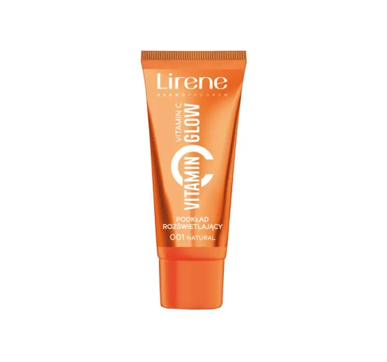 LIRENE VITAMIN C VITAMIN GLOW ОСВІТЛЮЮЧИЙ ТОНАЛЬНИЙ ЗАСІБ 001 NATURAL 30МЛ