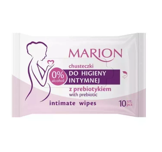 MARION СЕРВЕТКИ ДЛЯ ІНТИМНОЇ ГІГІЄНИ З ПРЕБІОТИКОМ 