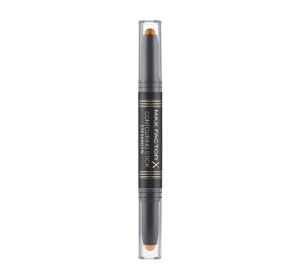 MAX FACTOR CONTOURING STICK ДВОСТОРОННІ ТІНІ-СТІК ДЛЯ ПОВІК BRONZE MOON & PINK GOLD