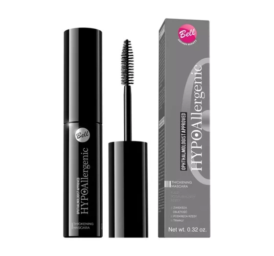 BELL HYPOALLERGENIC THICKENING MASCARA ТУШ ДЛЯ ВІЙ 9Г