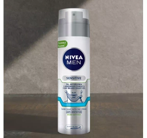 NIVEA MEN SENSITIVE ГЕЛЬ ДЛЯ БРИТЬЯ З-Х ДНЕВНОЙ ЩЕТИНЫ 200МЛ