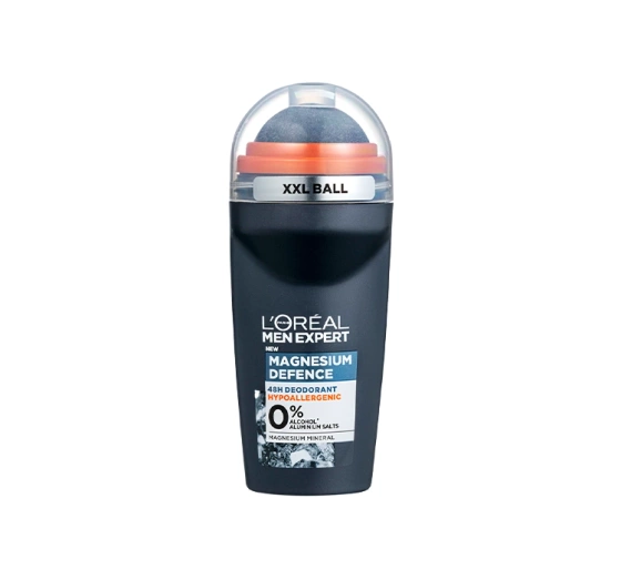 Нажмите на картинку, чтобы ее увеличить LOREAL MEN EXPERT MAGNESIUM DEFENSE ШАРИКОВЫЙ ДЕЗОДОРАНТ 50МЛ