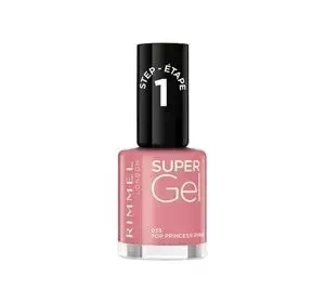 RIMMEL SUPER GEL ГЕЛЕВИЙ ЛАК ДЛЯ НІГТІВ 035 POP PRINCESS PINK 12МЛ