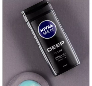 NIVEA MEN DEEP ГЕЛЬ ДЛЯ ДУШУ З АКТИВОВАНИМ ВУГІЛЛЯМ 500МЛ