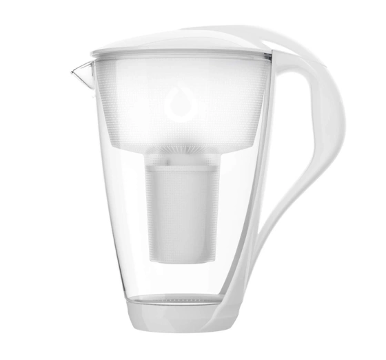Dafi Crystal LED стеклянный фильтр-кувшин 2 l Белый + фильтр Classic