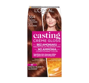 LOREAL CASTING CREME GLOSS 554 ВОГНЯНИЙ ШОКОЛАД