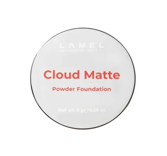 Lamel Cloud Matte прессованная матирующая пудра 02 Porcelain 8г