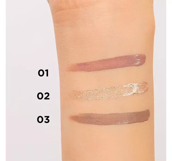 Нажмите на картинку, чтобы ее увеличить EVELINE FLOWER GARDEN ЖИДКИЕ ТЕНИ ДЛЯ ВЕК 2В1 02 6,5МЛ