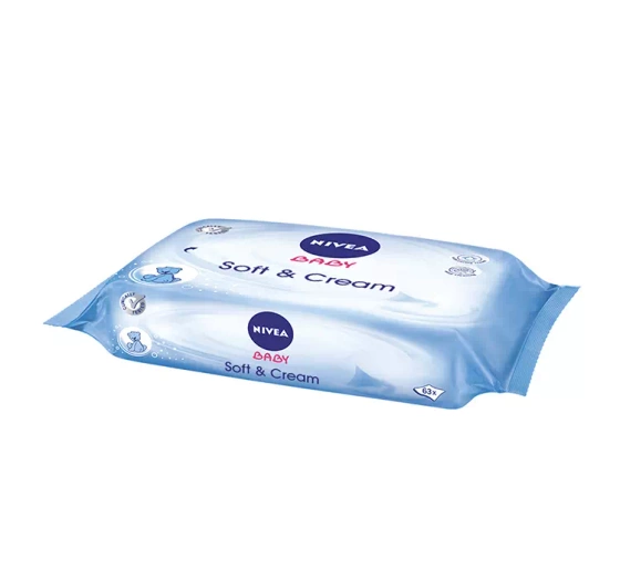 NIVEA BABY DUO PACK СЕРВЕТКИ SOFT&CREAM 2X63