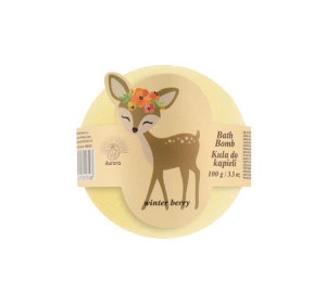 Aurora Winter Berry дитяча бомбочка для ванни Fawn 100 г
