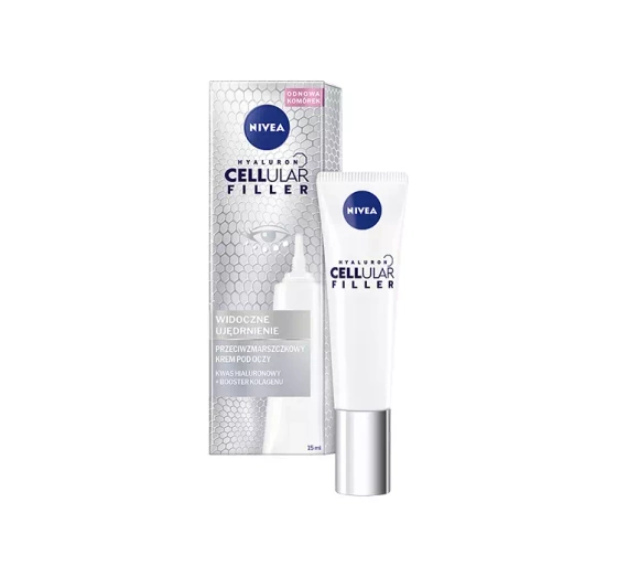 NIVEA HYALURON CELLULAR FILLER КРЕМ ПОД ГЛАЗА ПРОТИВ МОРЩИН 15МЛ