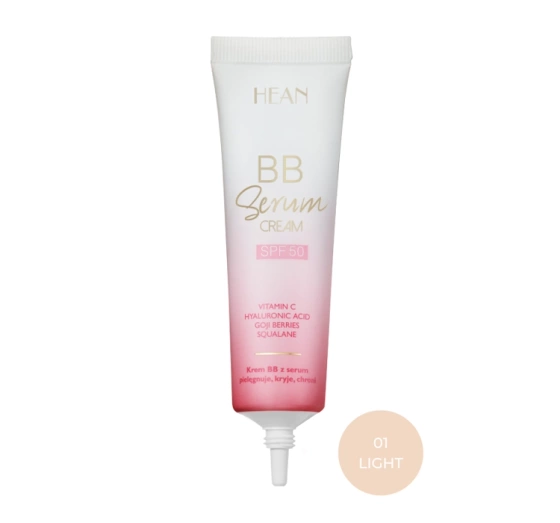Hean BB Serum освітлюючий крем BB для обличчя SPF50 01 Light 30мл