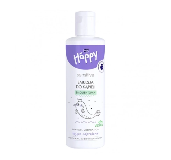 Bella Baby Happy Sensitive дитяча емолентна емульсія для купання 250мл