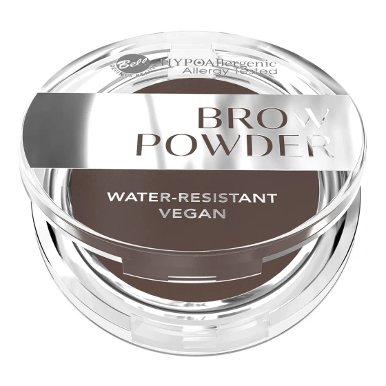 Нажмите на картинку, чтобы ее увеличить Bell Hypoallergenic Brow Powder пудровые для бровей 02 Brunette 3,2 г