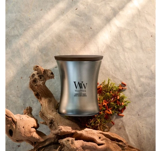 Woodwick Medium Jar Candle ароматична свічка Candescent Coast 275 г