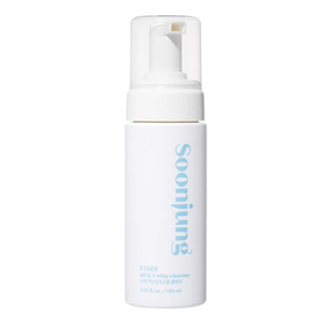 Etude House Soon Jung pH 6.5 Whip Cleanser нежная очищающая пенка для чувствительной и склонной к раздражениям кожи 150 мл