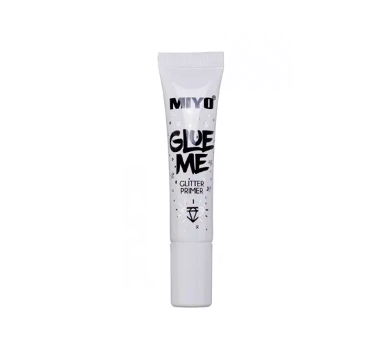 MIYO GLUE ME GLITTER PRIMER КЛЕЙ ДЛЯ БЛИСКІТОК І ТІНЕЙ ДЛЯ ПОВІК 15МЛ