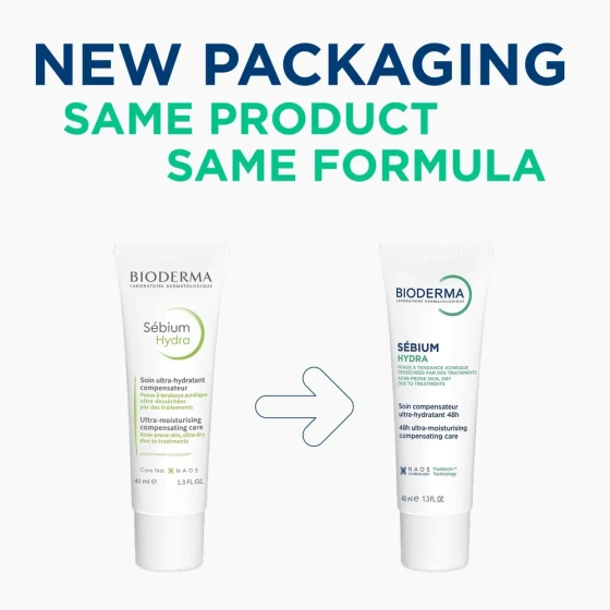 Нажмите на картинку, чтобы ее увеличить BIODERMA SEBIUM HYDRA ПИТАТЕЛЬНЫЙ КРЕМ 40МЛ