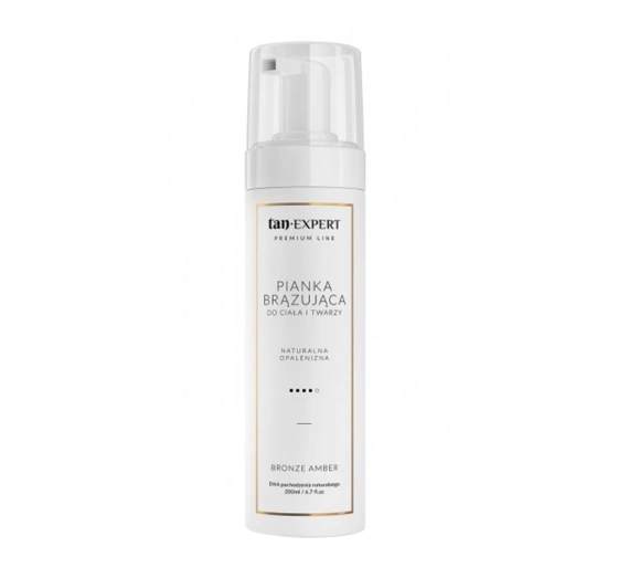 TANEXPERT PREMIUM LINE ПІНА ДЛЯ АВТОЗАСМАГИ ОБЛИЧЧЯ ТА ТІЛА BRONZE AMBER 200МЛ