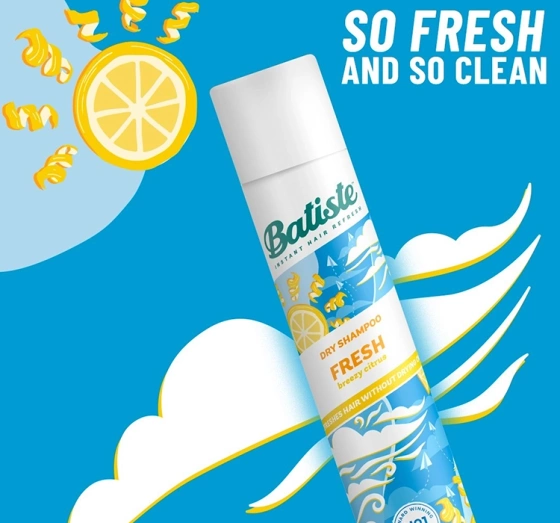 BATISTE СУХИЙ ШАМПУНЬ FRESH 200 ML