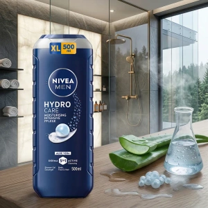 NIVEA MEN Hydro Care увлажняющий гель для душа из алоэ 5в1 500 мл
