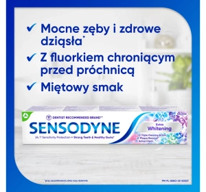 SENSODYNE EXTRA WHITENING ОТБЕЛИВАЮЩАЯ ЗУБНАЯ ПАСТА 75МЛ 