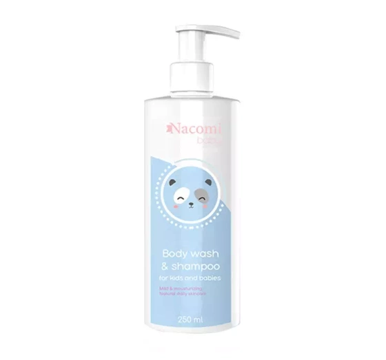 NACOMI BABY BODY WASH & SHAMPOO ЭМУЛЬСИЯ ДЛЯ МЫТЬЯ ДЕТЕЙ И МЛАДЕНЦЕВ 250МЛ