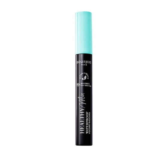 BOURJOIS HEALTHY MIX CLEAN  ВОДОСТІЙКА ТУШ ДЛЯ ВІЙ 001 WATERPROOF BLACK 10 МЛ