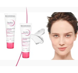 Bioderma Sensibio Defensive rich заспокійливий крем зміцнює природний захист шкіри 40 мл