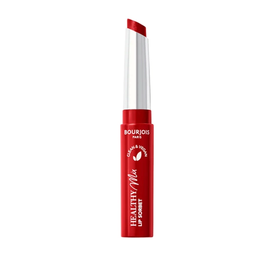 BOURJOIS HEALTHY MIX CLEAN LIP SORBET ГУБНА ПОМАДА 01 SUNDAE CHERRY SUNDAY 1,7Г