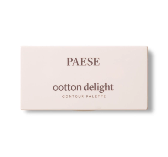 Paese Cotton Delight палетка для контурирования лица 01 Pink 9 г