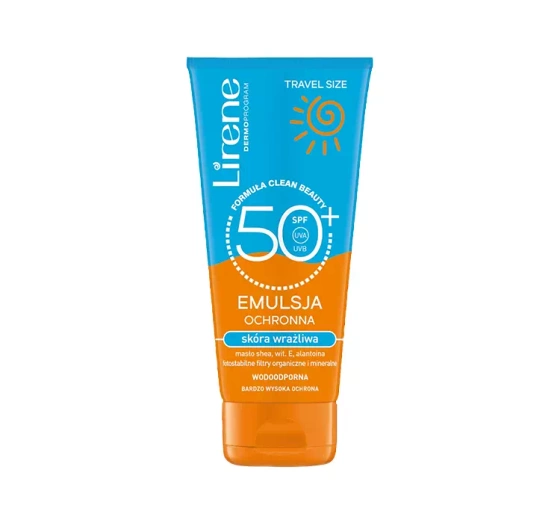 LIRENE Сонцезахисна емульсія для чутливої ​​шкіри SPF50+ 90 мл