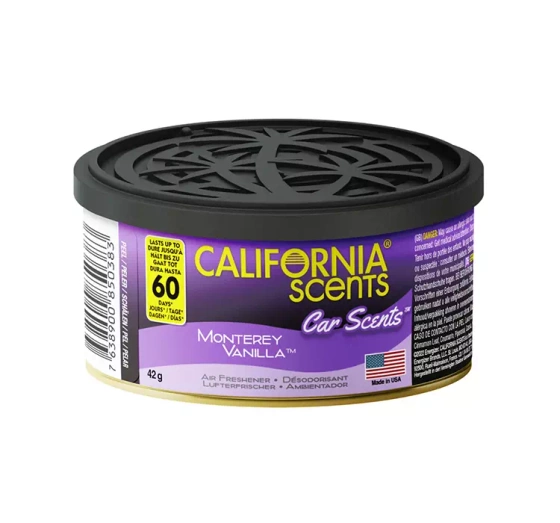 CALIFORNIA SCENTS АРОМАТ ДЛЯ АВТОМОБИЛЯ MONTEREY VANILA