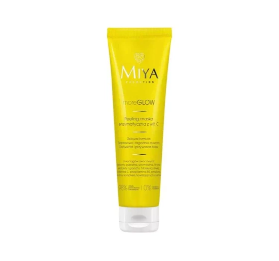 MIYA COSMETICS MORE GLOW PEELING ЕНЗИМНА МАСКА З ВІТАМІНОМ C 60МЛ