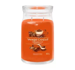 YANKEE CANDLE SIGNATURE АРОМАТИЧНА СВІЧКА SPUN CINNAMON STICK 567Г
