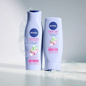 NIVEA MOISTURE HYALURON ЗВОЛОЖУЮЧИЙ ШАМПУНЬ ДЛЯ ВОЛОССЯ З ГІАЛУРОНОМ 400МЛ
