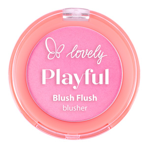 Lovely Playful Blush Flush кремово-пудровые румяна 01 Girly 7 г
