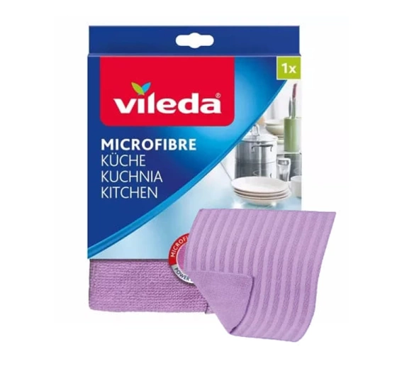 Vileda Microfibre Kitchen кухонна серветка з мікрофібри 2в1 1 штука