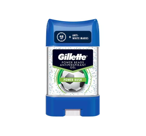 Натисніть на картинку, щоб її збільшити GILLETTE POWER BEADS ГЕЛЕВИЙ АНТИПЕРСПІРАНТ POWER RUSH 75МЛ
