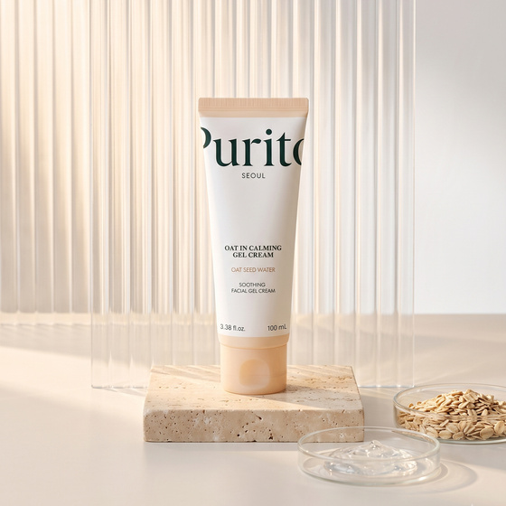 Purito Oat-in Calming заспокійливий гель-крем для обличчя з вівсом, 100 мл