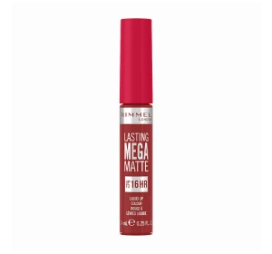 RIMMEL LASTING MEGA MATTE МАТОВА ПОМАДА 500 FIRE STARTER 7,4МЛ