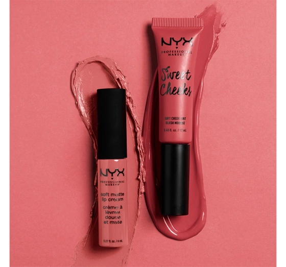 NYX PROFESSIONAL MAKEUP SWEET CHEEKS КРЕМОВІ РУМ'ЯНА ДЛЯ ЩІК 04 ALMOST FAMOUS 12МЛ