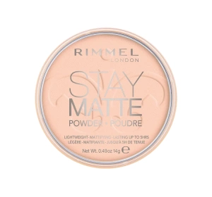 RIMMEL STAY MATTE МАТУЮЩАЯ ПУДРА PINK BOLSSOM 002