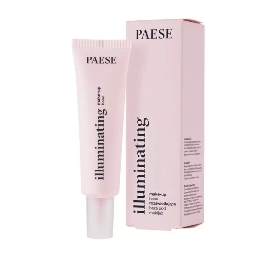 PAESE ILLUMINATING MAKE-UP BASE ОСВЕТЛЯЮЩАЯ БАЗА ПОД МАКИЯЖ 30 МЛ